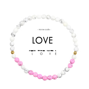 Love - Morse Code Bracelet
