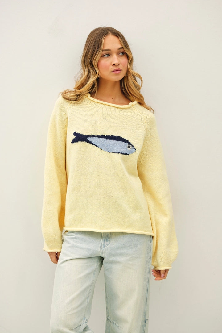 Sardine Sweater in Butter