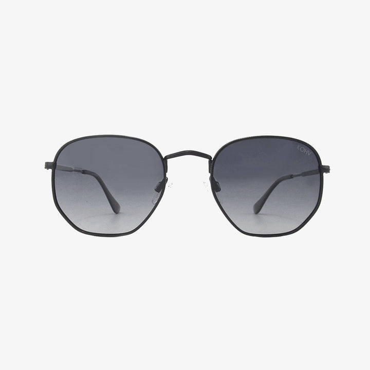 BILLIE MIDNIGHT Polarized Geometric Metal Fashion Sunglasses