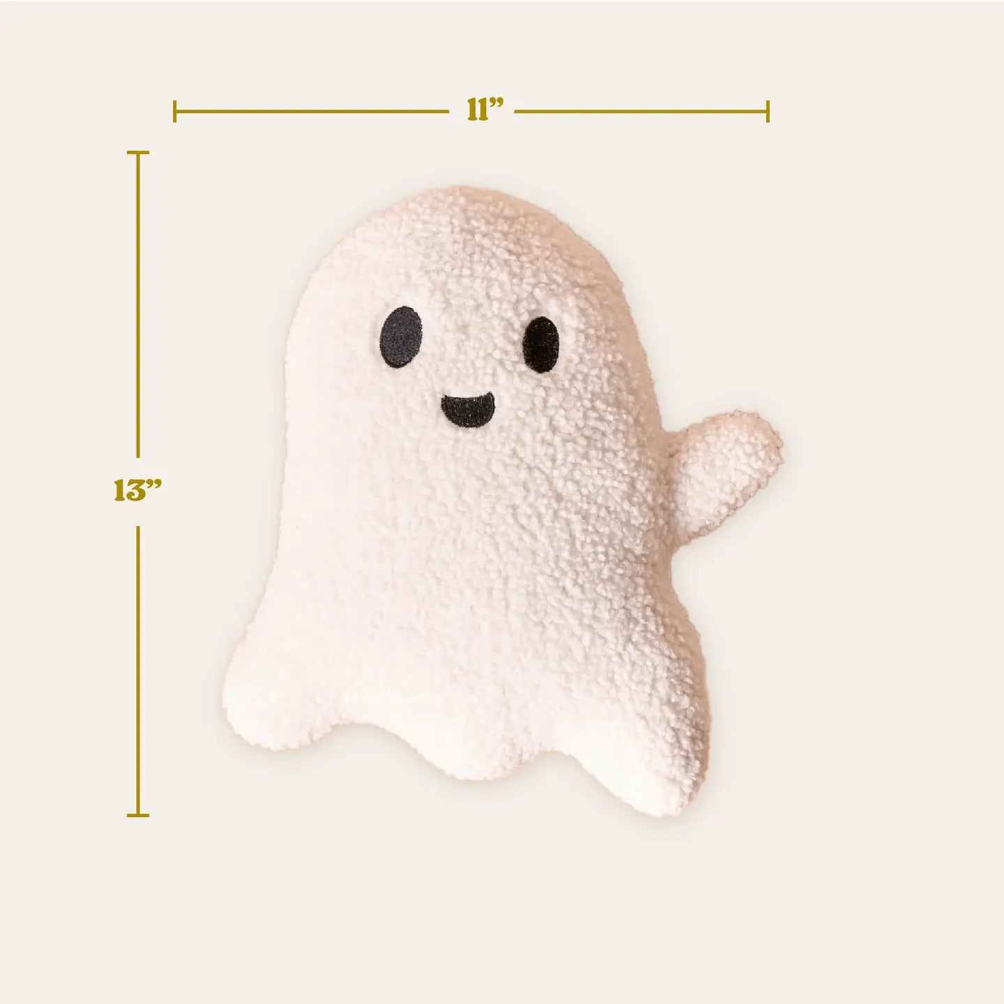 Throw Pillow-Ghost