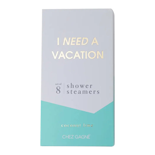 I Need A Vacation Shower Shower Steamers - Coconut Lime