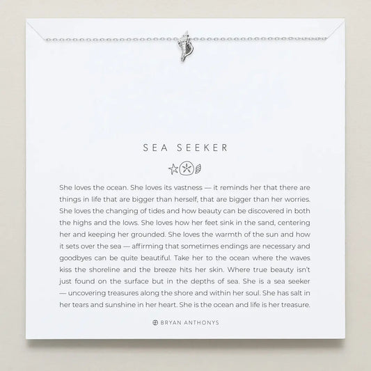 Sea Seeker Icon Necklace - Bryan Anthonys