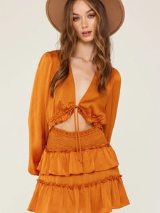 Country Girl Cutout Dress