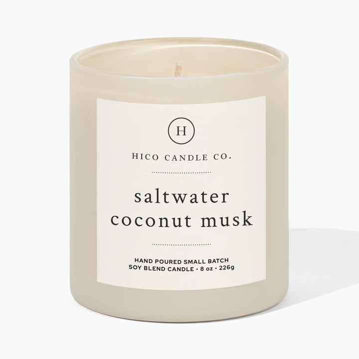 Saltwater Coconut Musk - 8oz. Candle