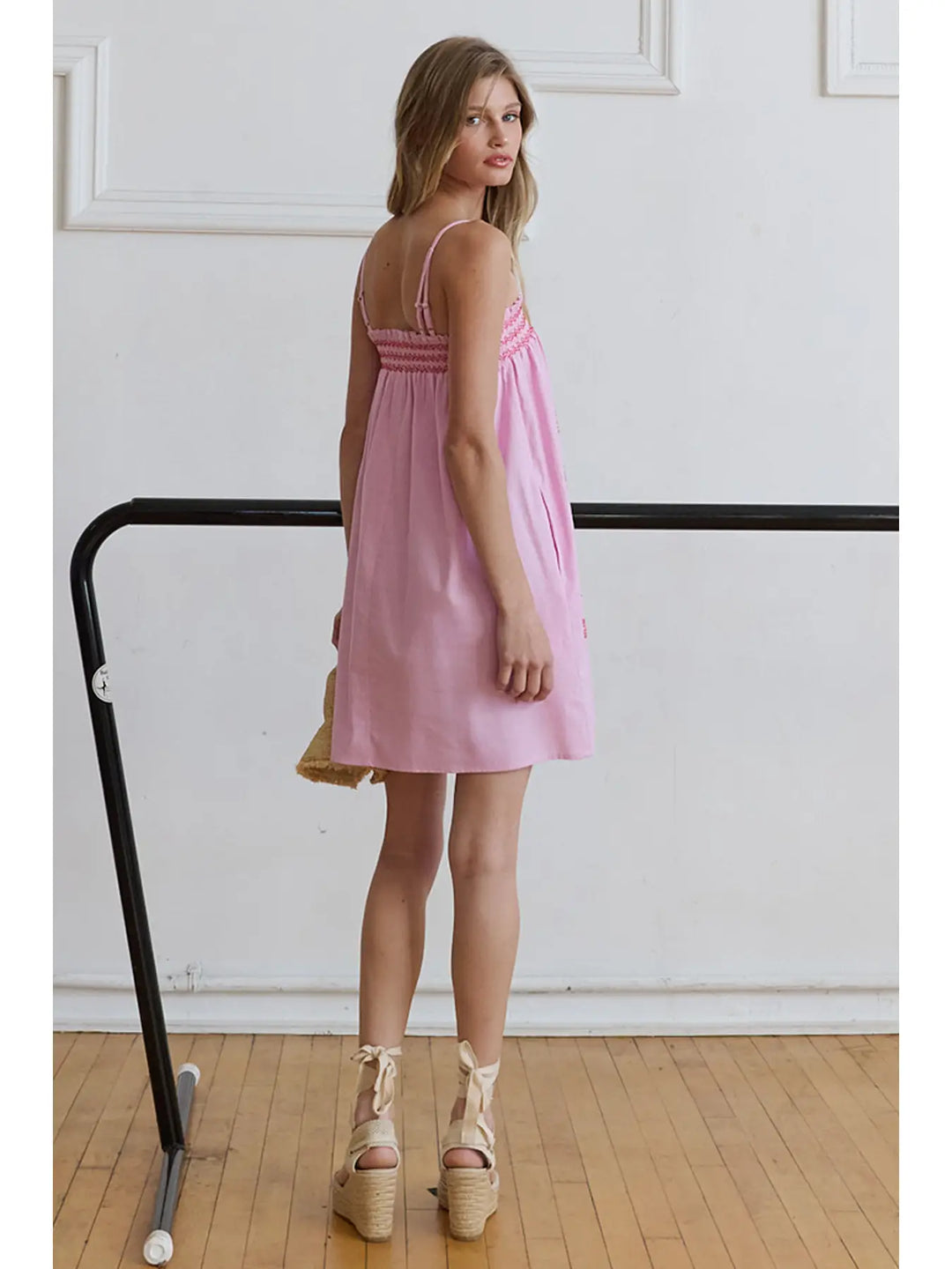 Resort Sardine Smocked Sundress