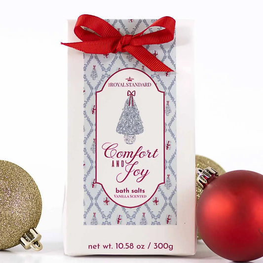 Comfort and Joy Bath Salts Vanilla Scented 300g | Holiday