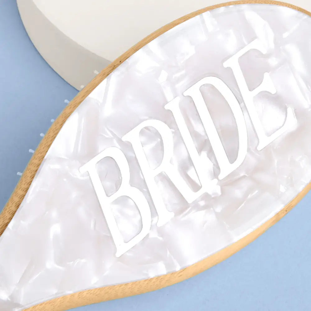 Bride Hair Brush | Bachelorette Gift , Bridal Shower
