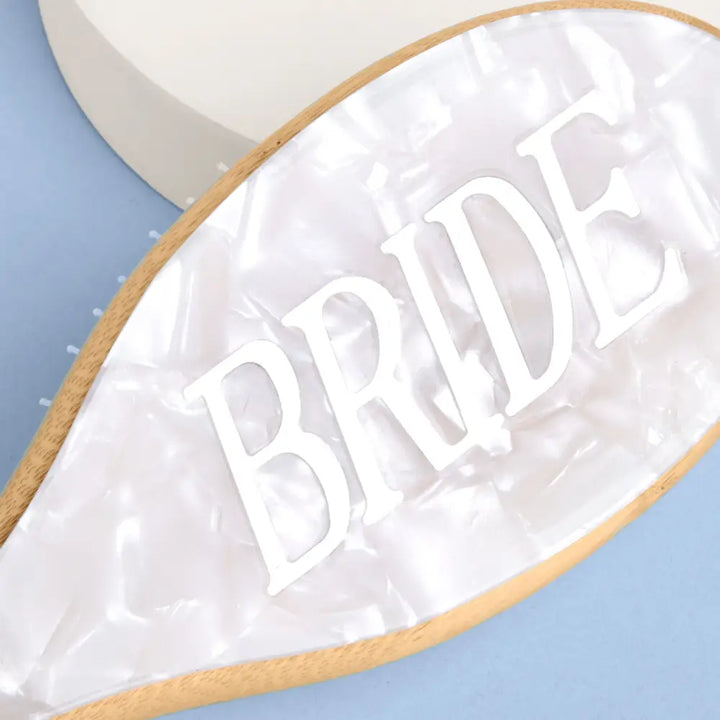 Bride Hair Brush | Bachelorette Gift , Bridal Shower