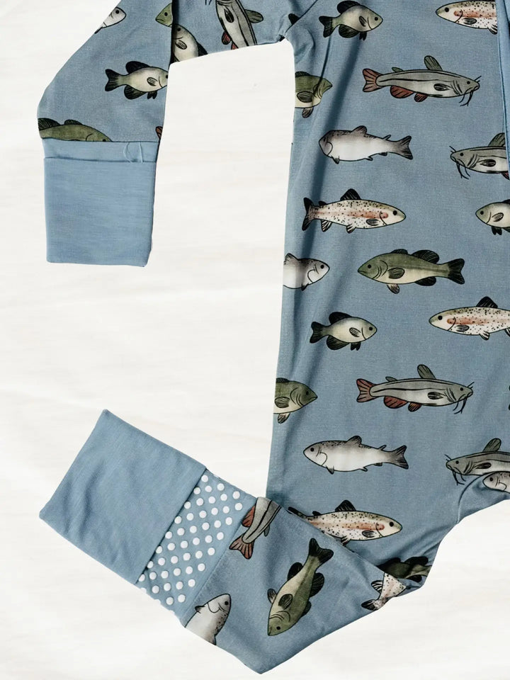 Fish Zippy Pajama