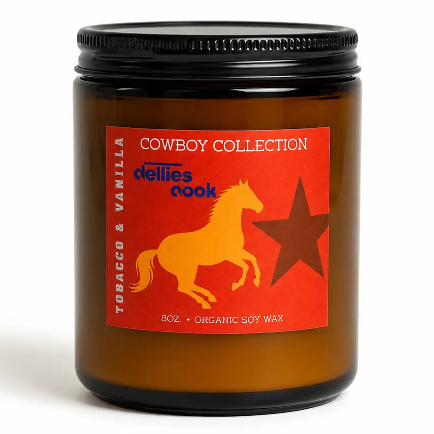Cowboy Tobacco Candle