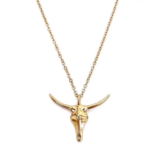 Leslie Bull Necklace