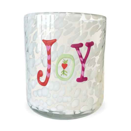 Joy (Champagne Toast) Holiday Confetti Icon 12oz Candle