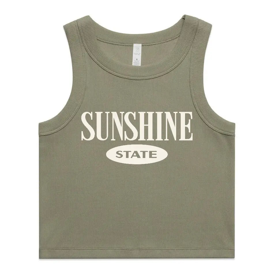Classic Crop Tank | Florida Coastal Tank | Sunshine State