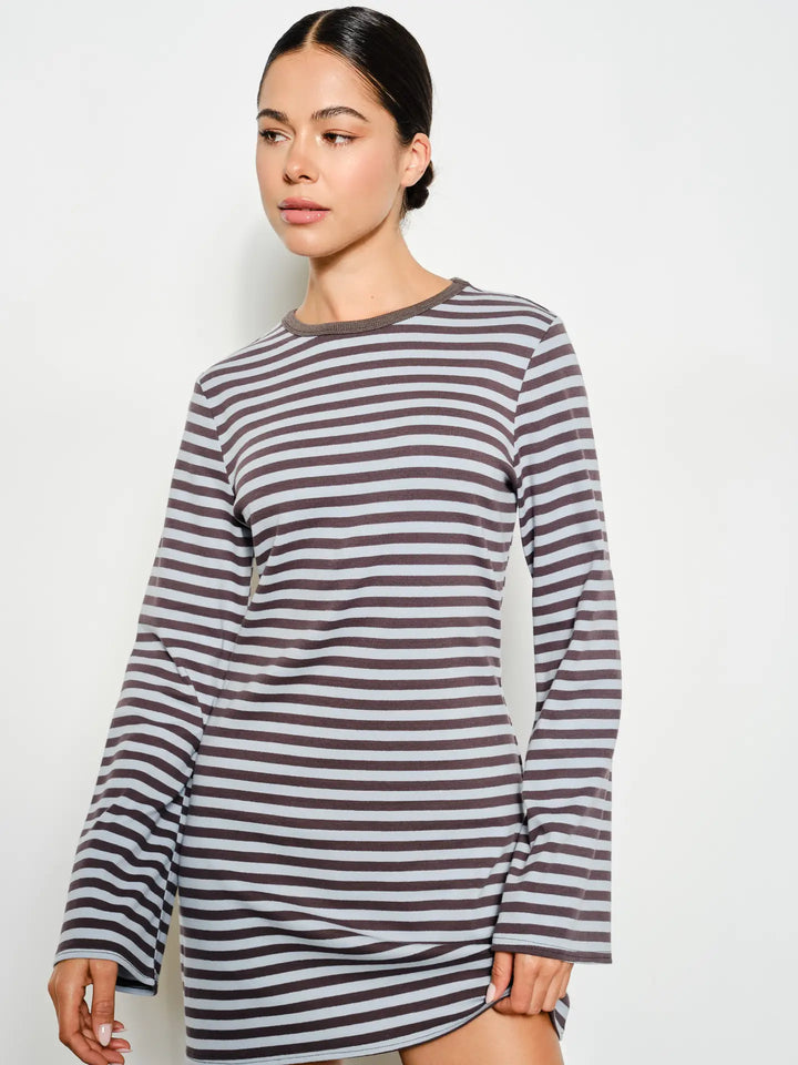 Mira Striped Mini Dress