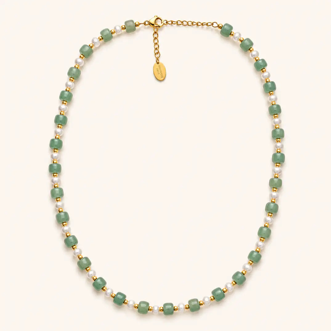 Jade Beaded Necklace