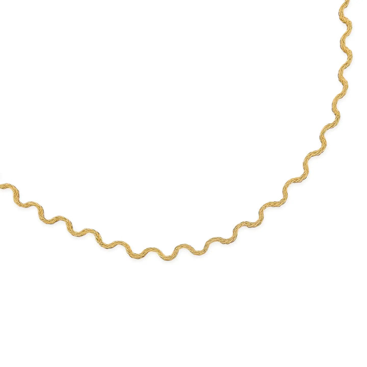 Wavy Water Resistant Necklace