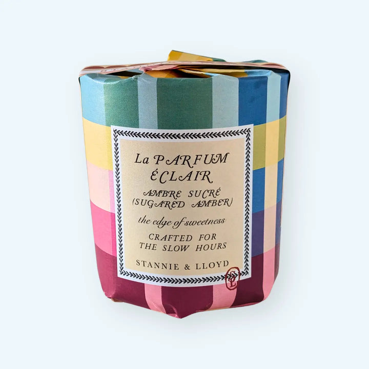 Gift Wrap Candle - Madras (Plaid)