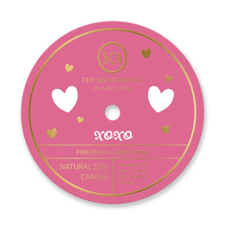 Xoxo Heart Valentine's Icon 12oz Candle