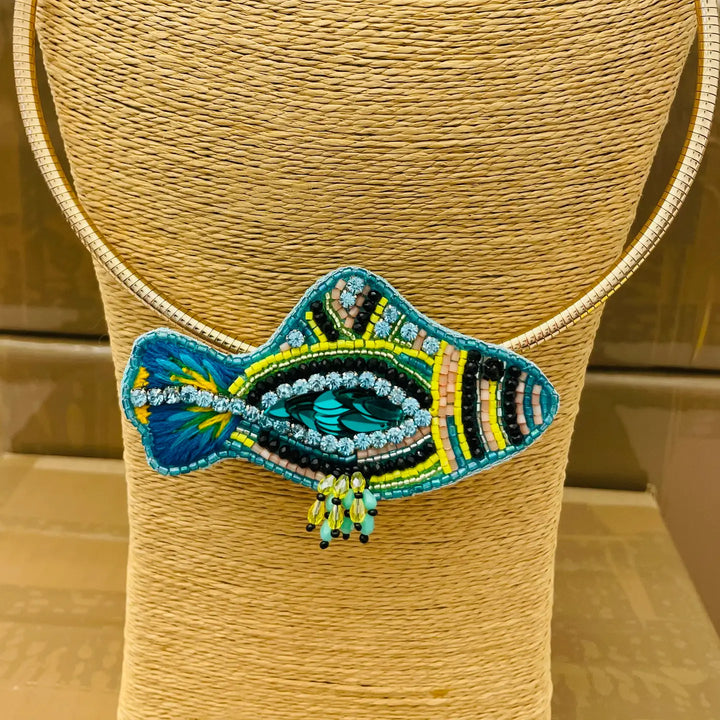 Spring - Sassy Fish Necklace