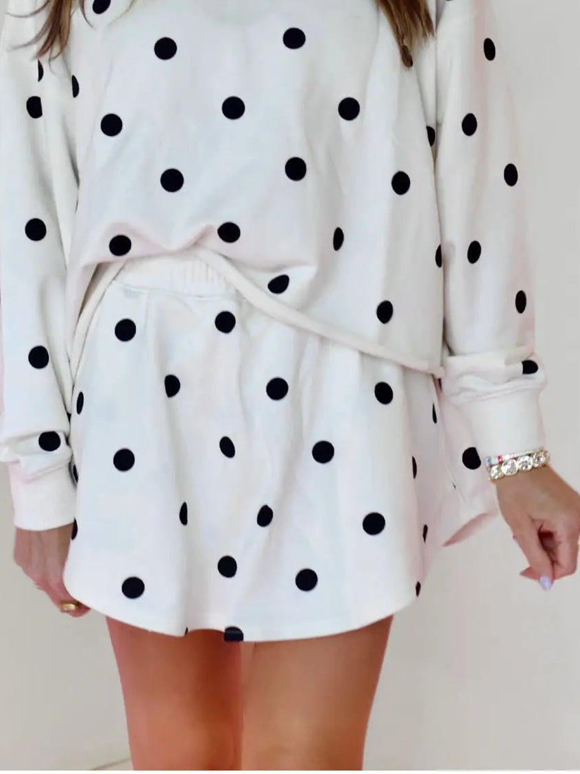 Polka Dot Skort