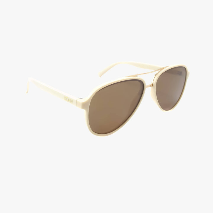 KNOX IVORY Polarized Fashion Aviator Sunglasses