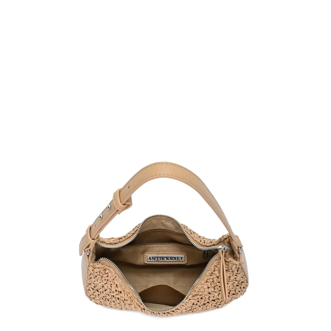 Jules Straw Shoulder Bag