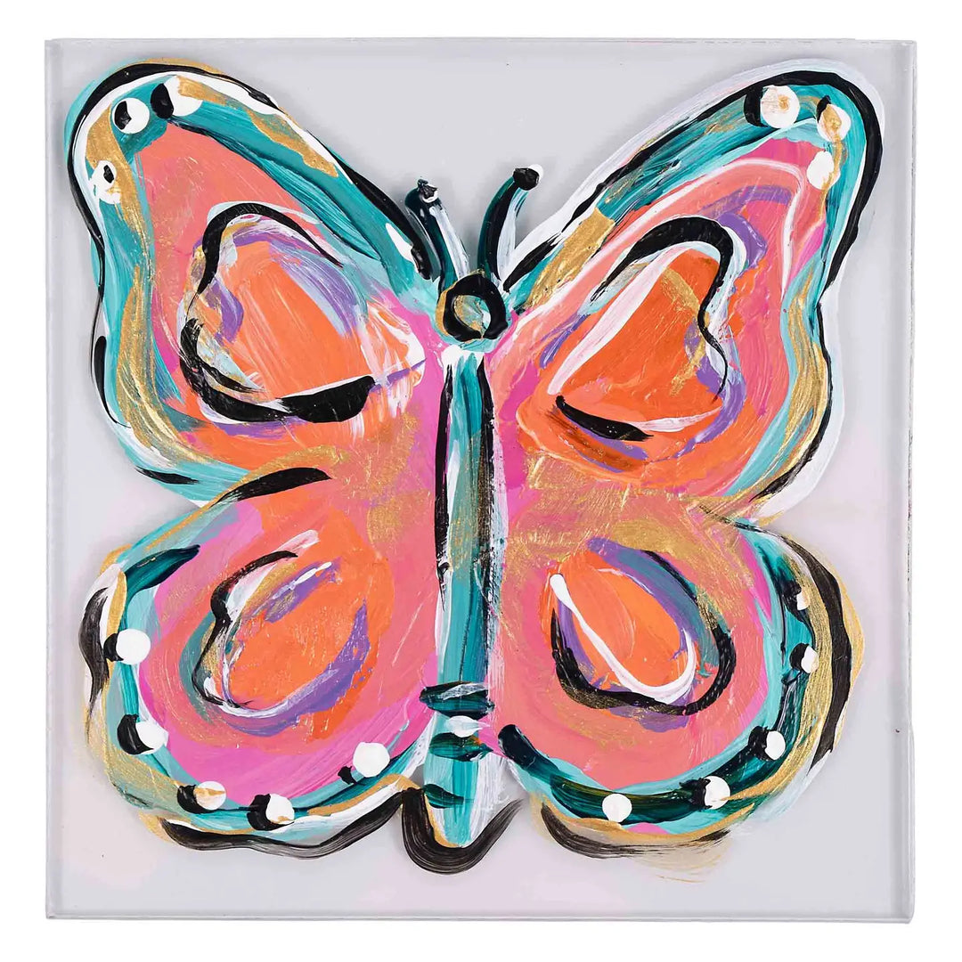 Coral Butterfly Napkin Weight