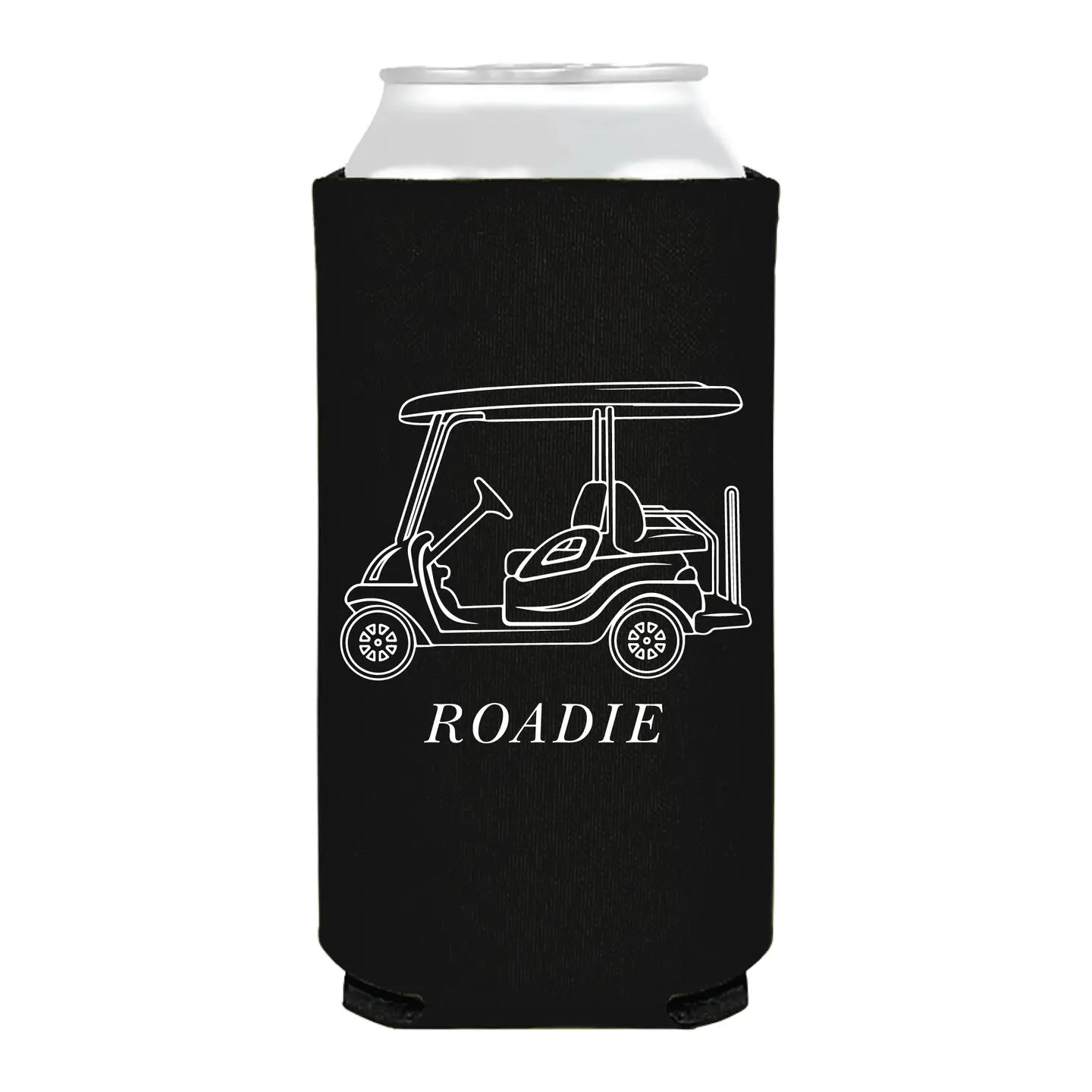 Roadie Golf Cart Golf Masters Slim Can Cooler- Masters