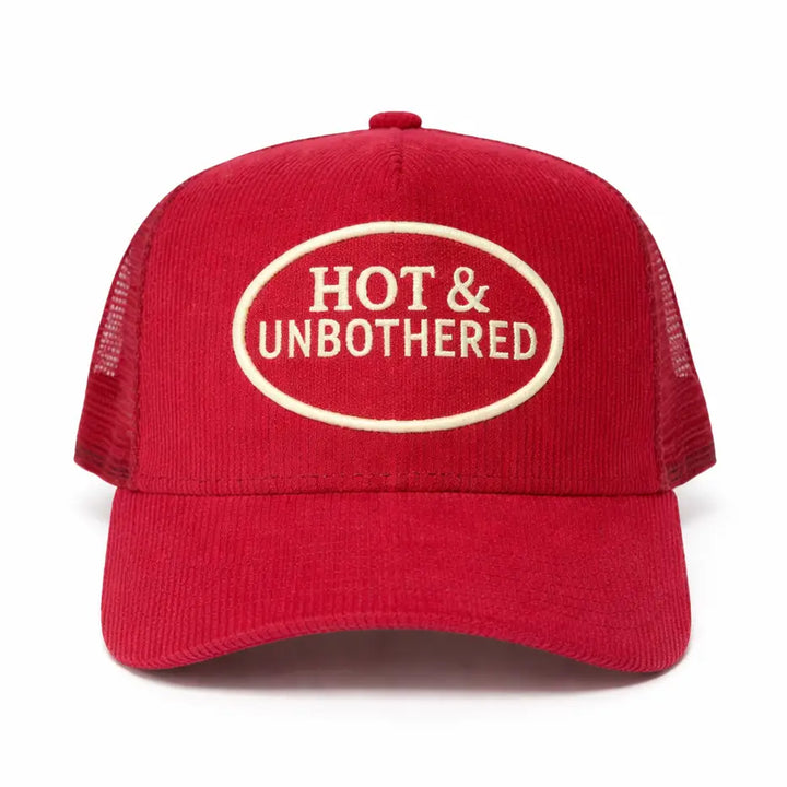 Hot & Unbothered Corduroy Hat
