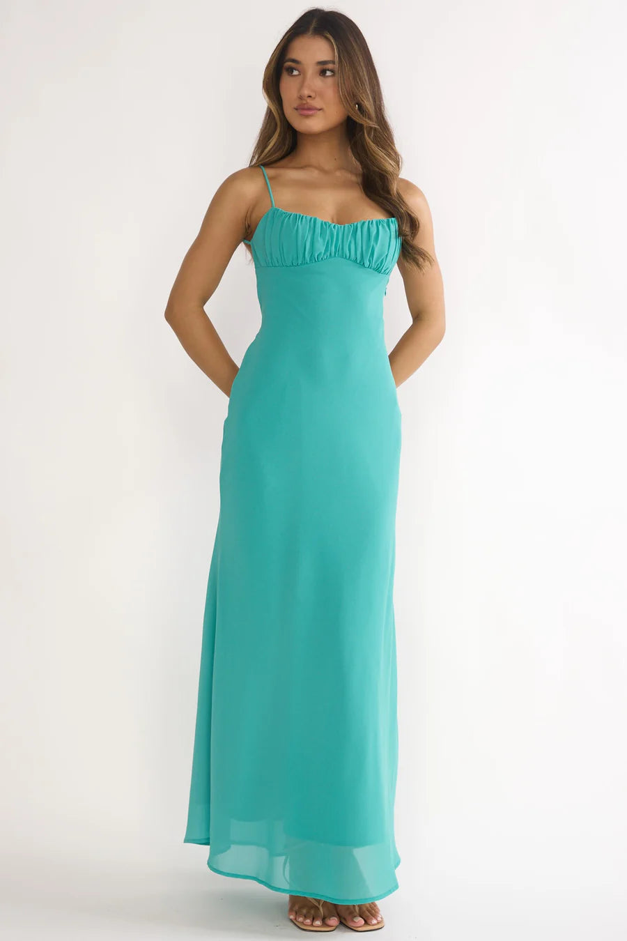 Nerida Twist Back Maxi Dress