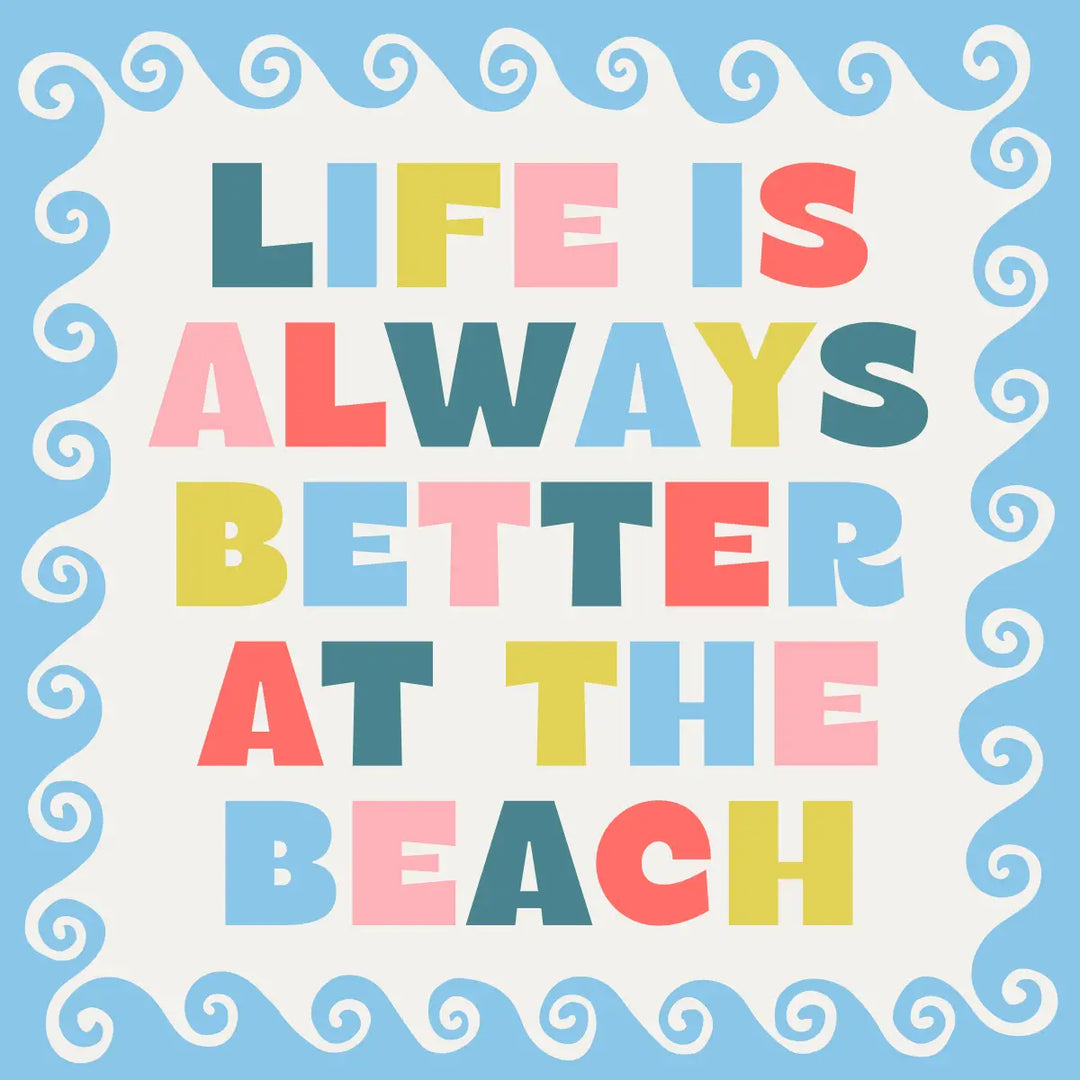 Funny Cocktail Napkins | Better At the Beach
