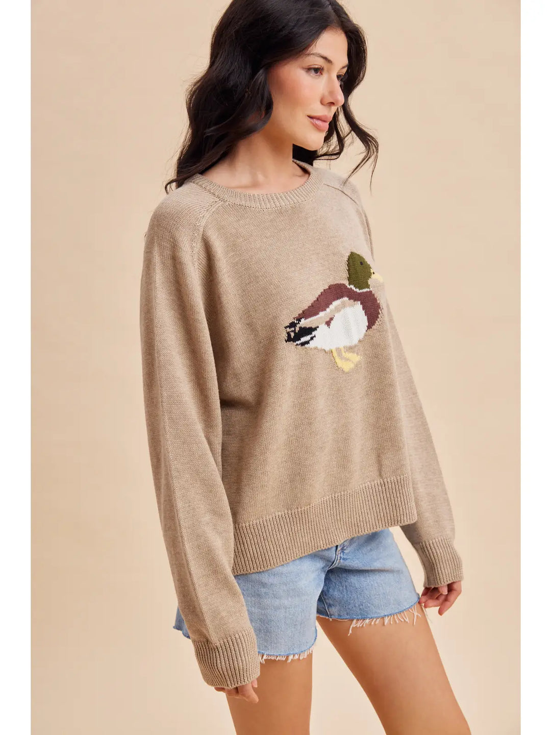 Mallard Duck Knitted Sweater