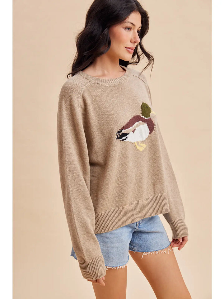 Mallard Duck Knitted Sweater