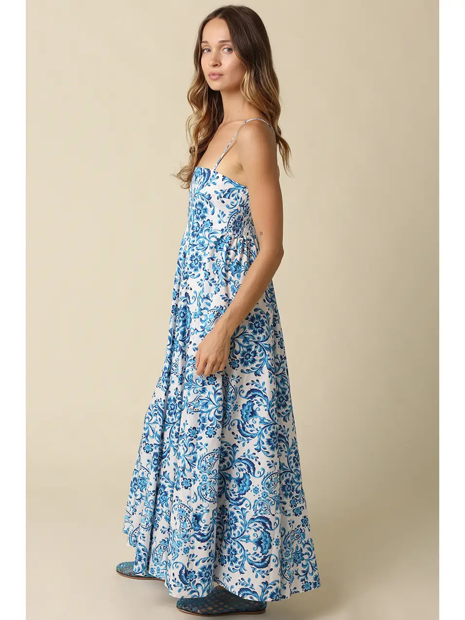 Arya Printed Maxi Dress