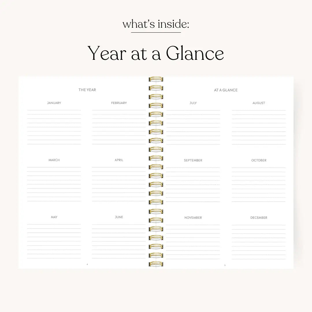 Forget Me Nots 2027 Yearly Planner