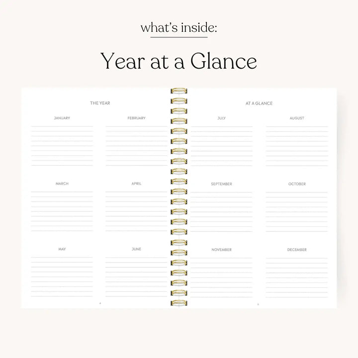 Forget Me Nots 2027 Yearly Planner