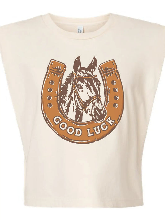 Good Luck Pony Boxy Tank