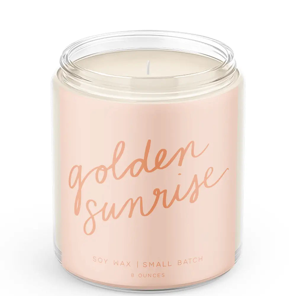 Golden Sunrise - Candle