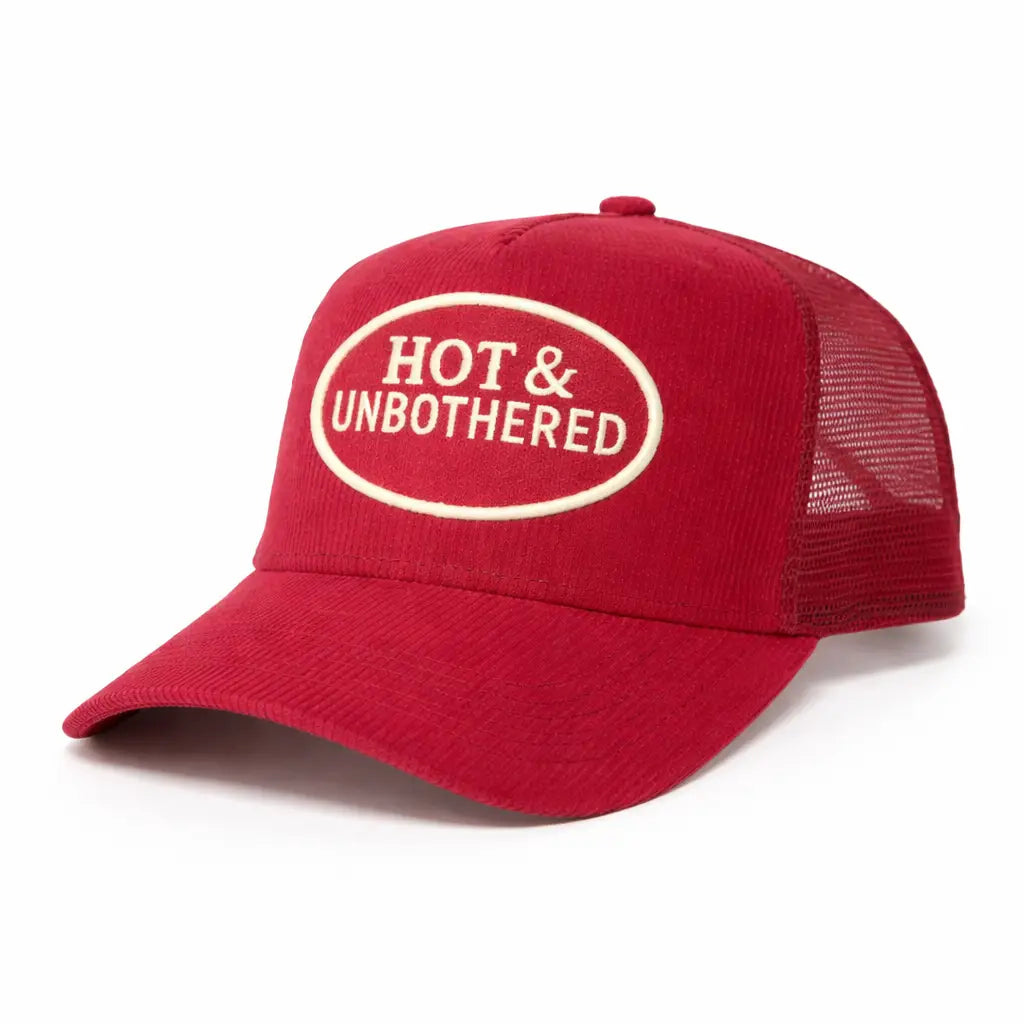 Hot & Unbothered Corduroy Hat
