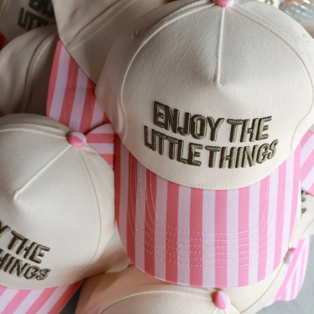Enjoy the Little Things Trucker Hat