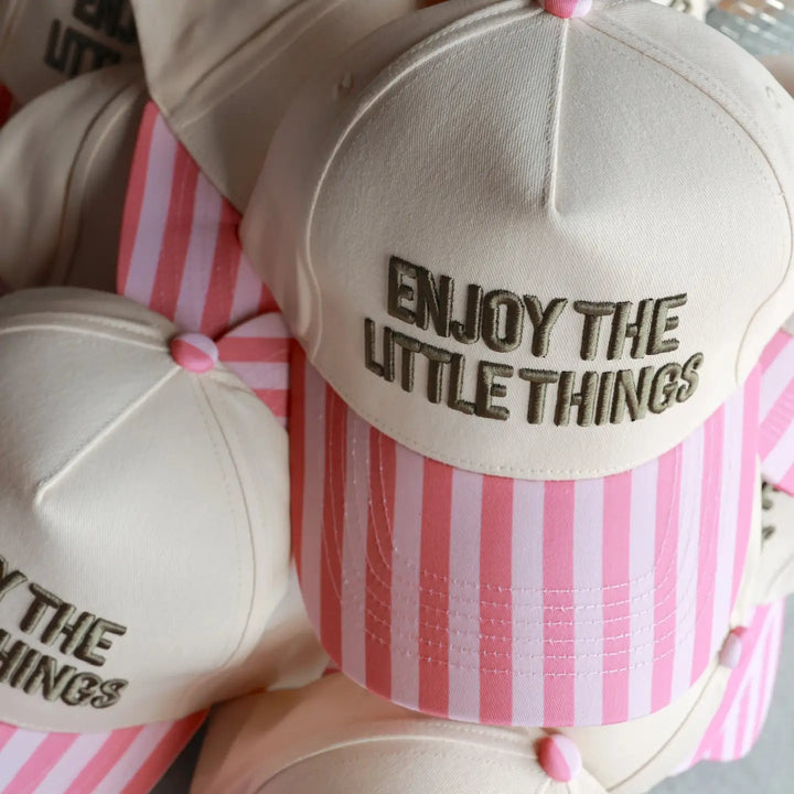 Enjoy the Little Things Trucker Hat