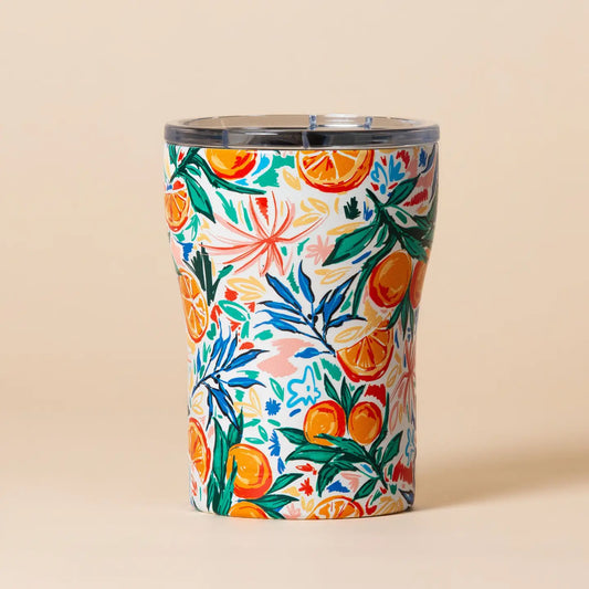 Sic | "Artsy Orange" Stainless Tumblers and Water Bottles