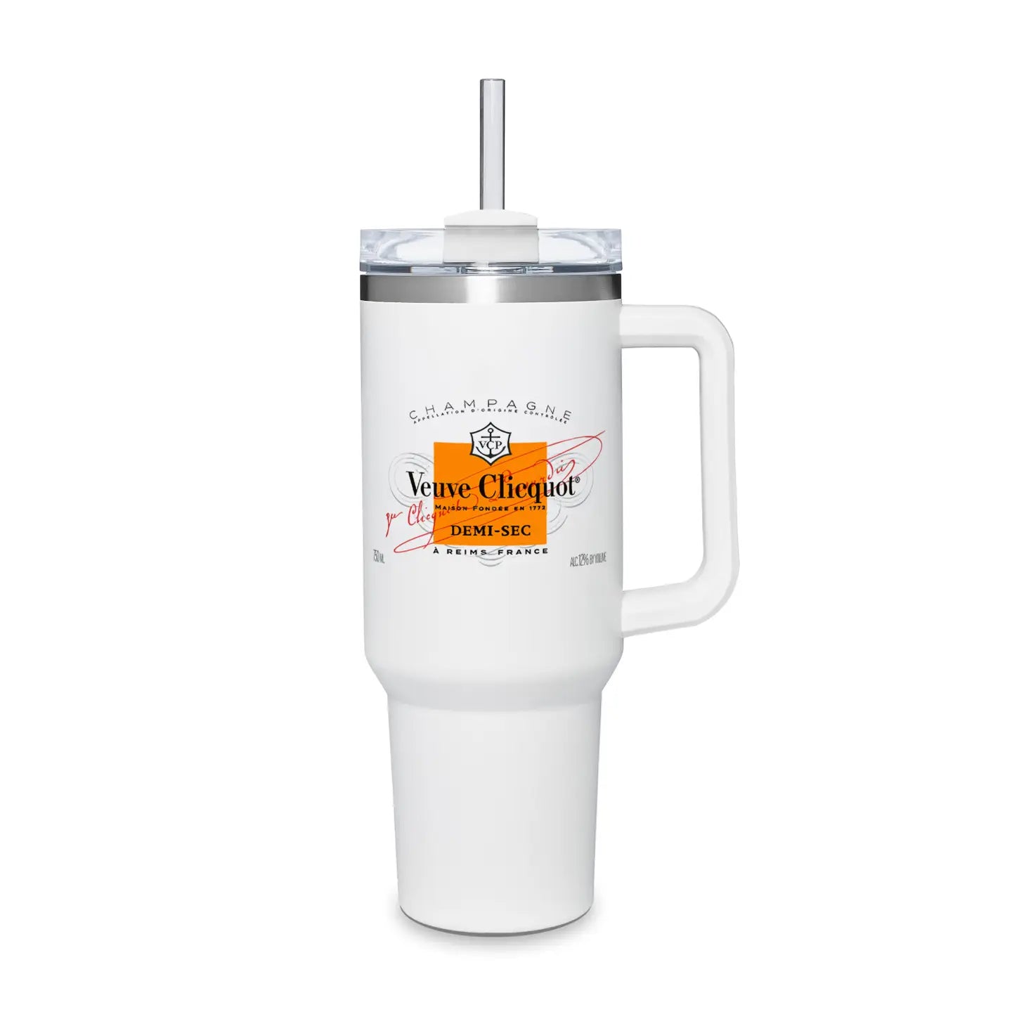 Water Bottle Veuve Label