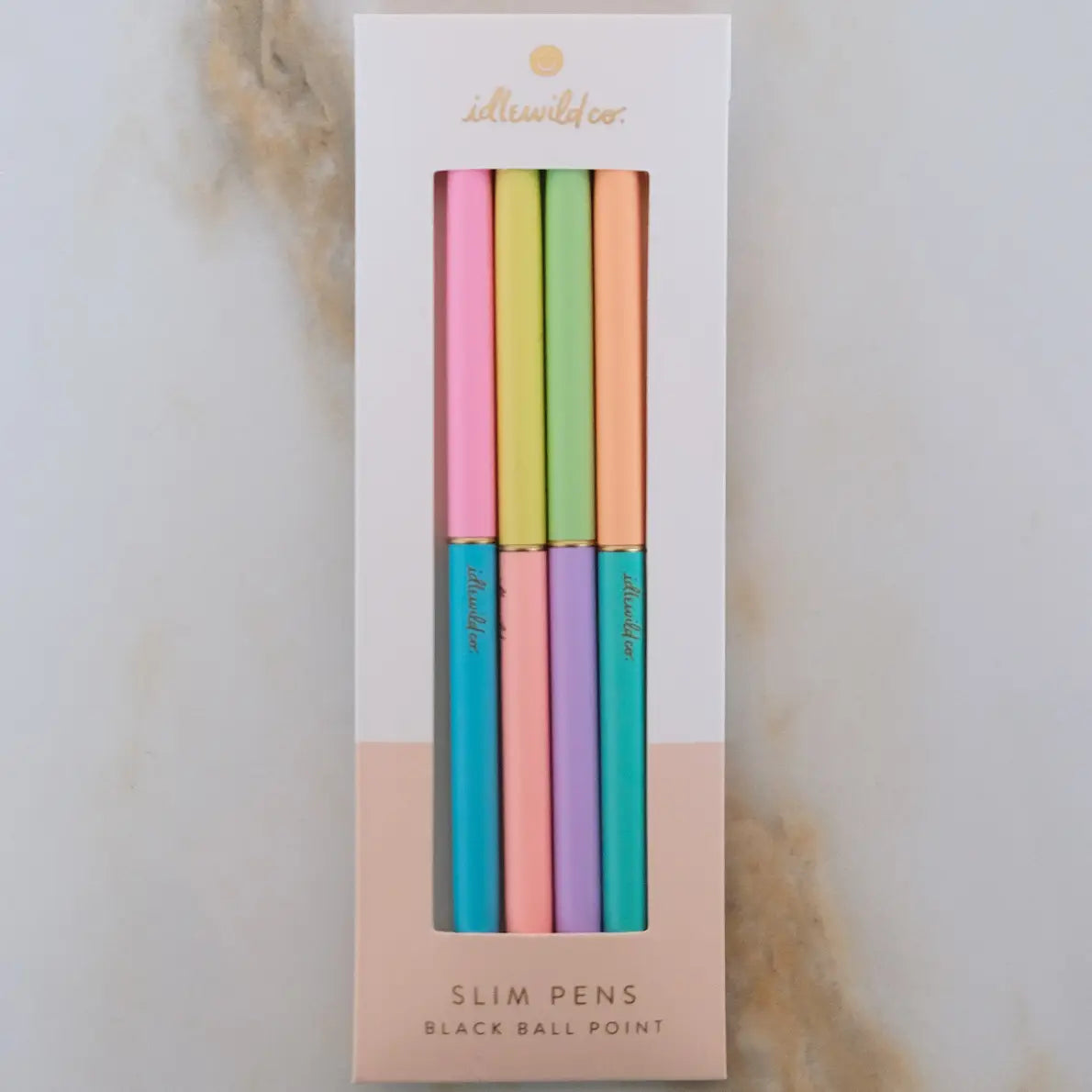 Slim Pens Set of Four | Duo-Tone Neons