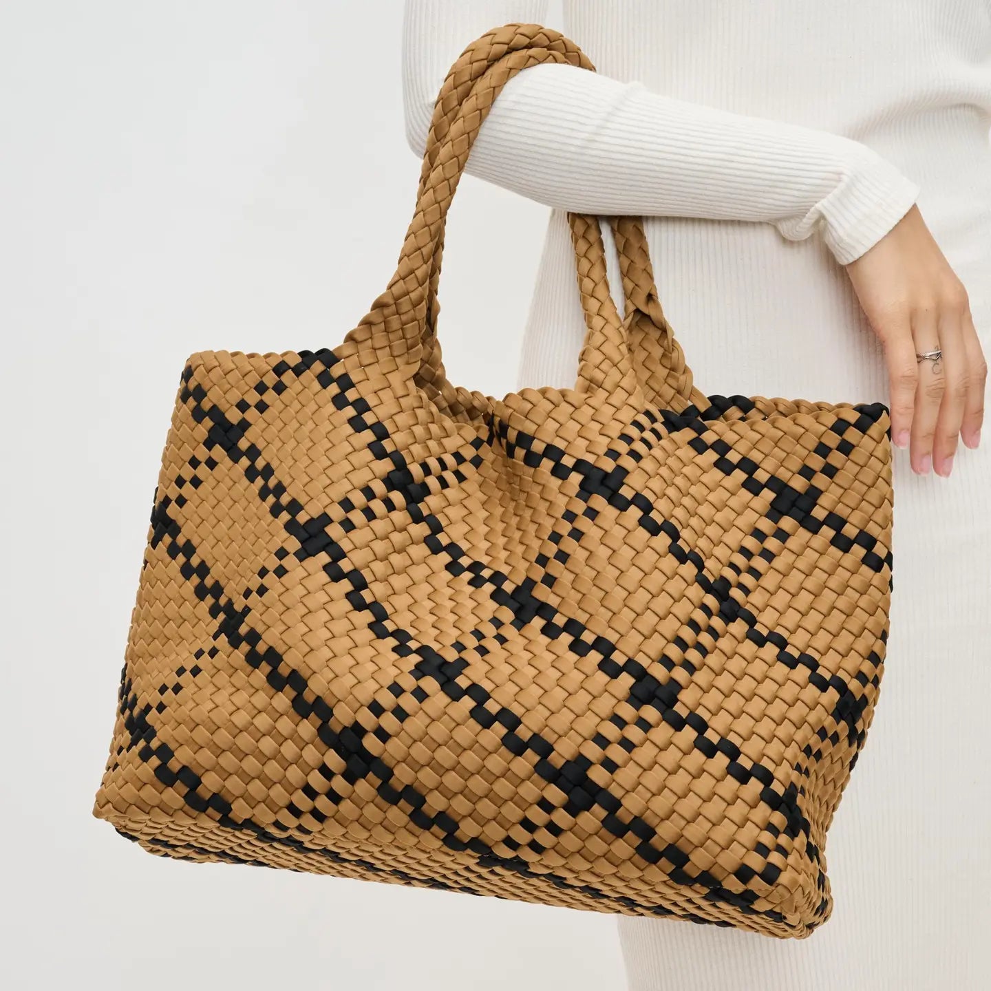 Sky's the Limit - Large Woven Neoprene Tote