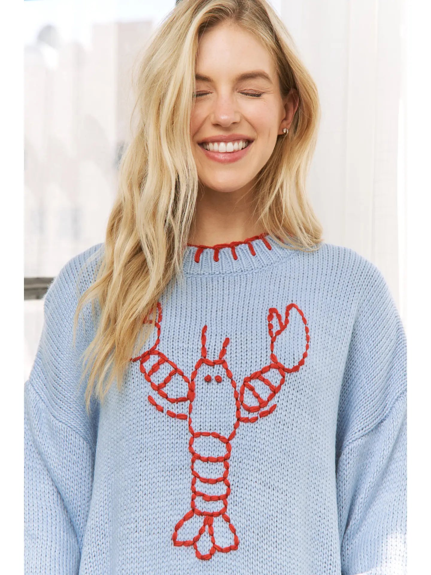 Lobster Casual Pullover Sweater