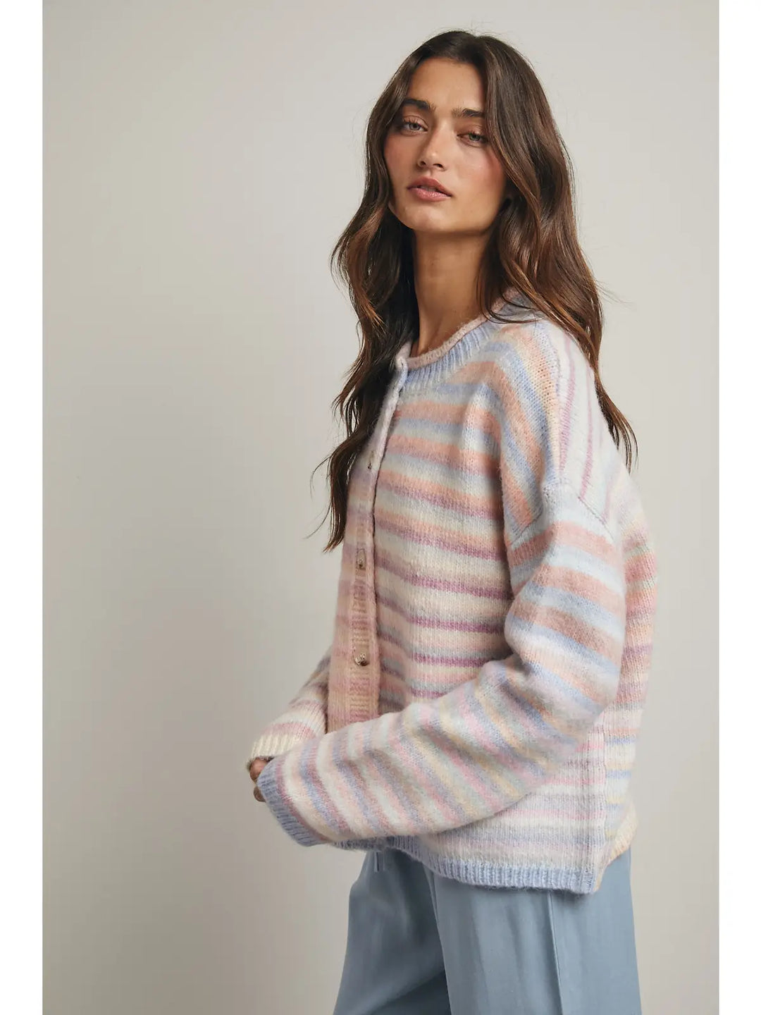 Pastel Life in Color Cardigan
