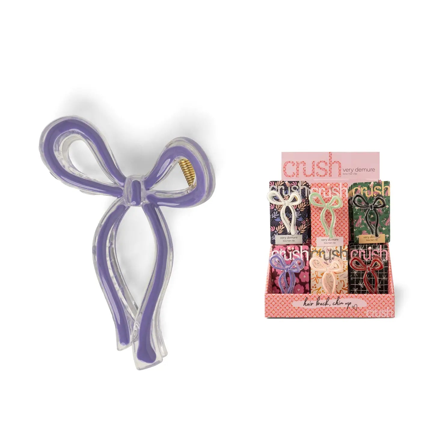 Crush Very Demure Bow Hair Clip