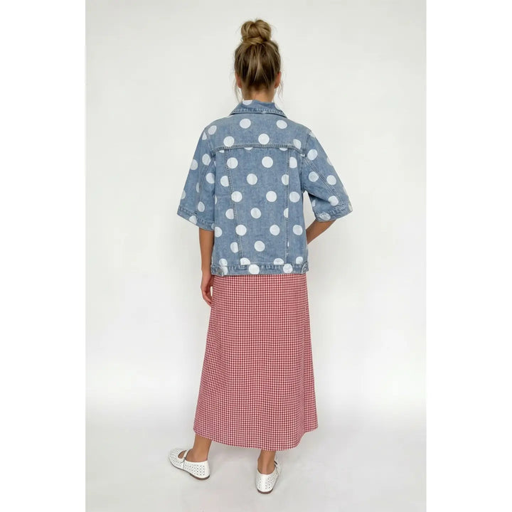 Cape Denim Jacket