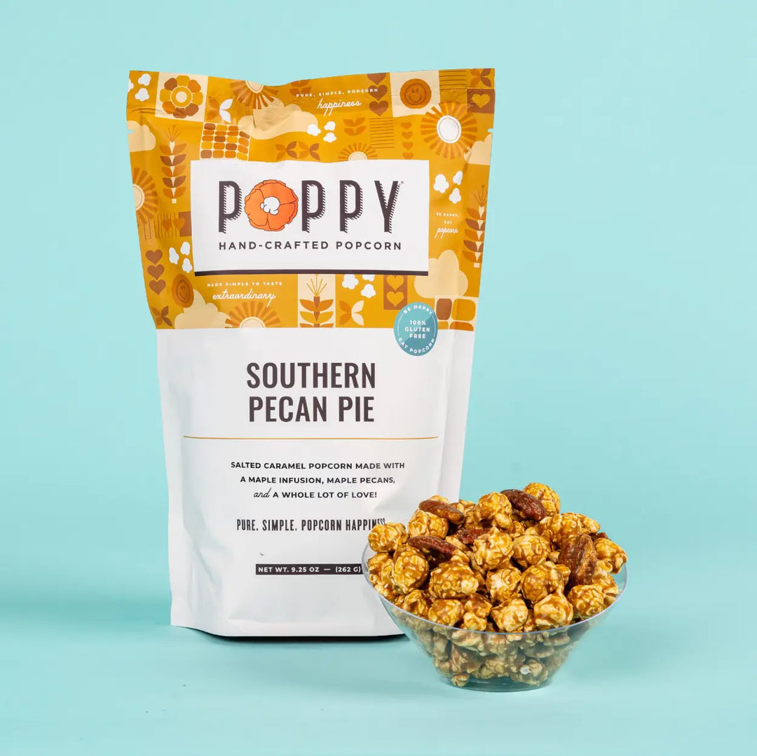 Southern Pecan Pie Popcorn- Fall Seasonal